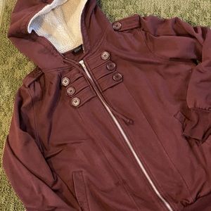 Torrid Sherpa hooded sweatshirt